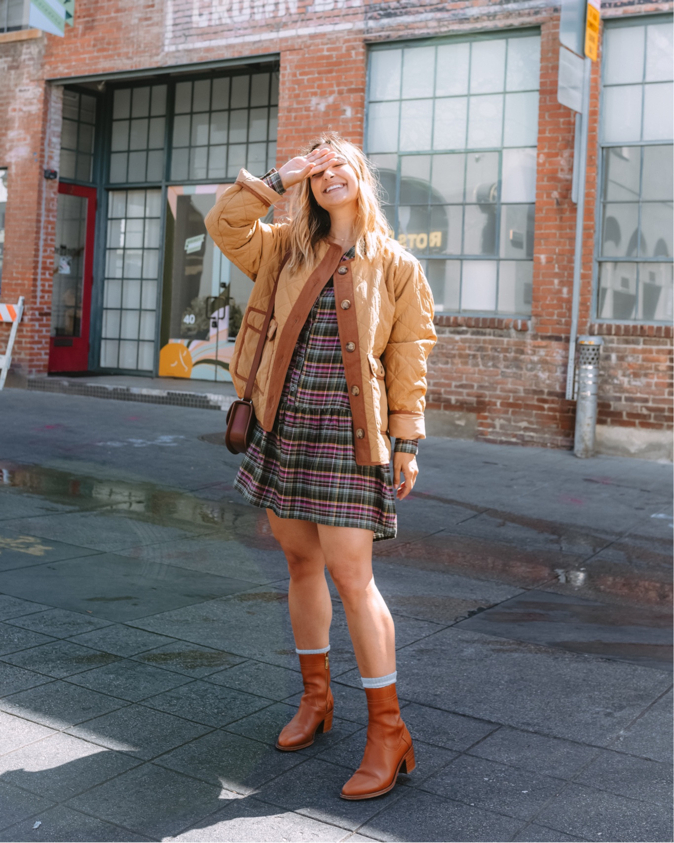Fall outfit idea: try a plaid dress under and of the moment quilted jacket.

I love mixing feminine pieces with masculine pieces, it’s a style combo that works every single time! 

Dress runs TTS, I sized up in the jacket for a more oversized fit

Fall outfit idea, plaid, fall jacket 

#LTKstyletip #LTKSeasonal #LTKsalealert