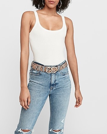 Scoop Neck Sweater Cami | Express