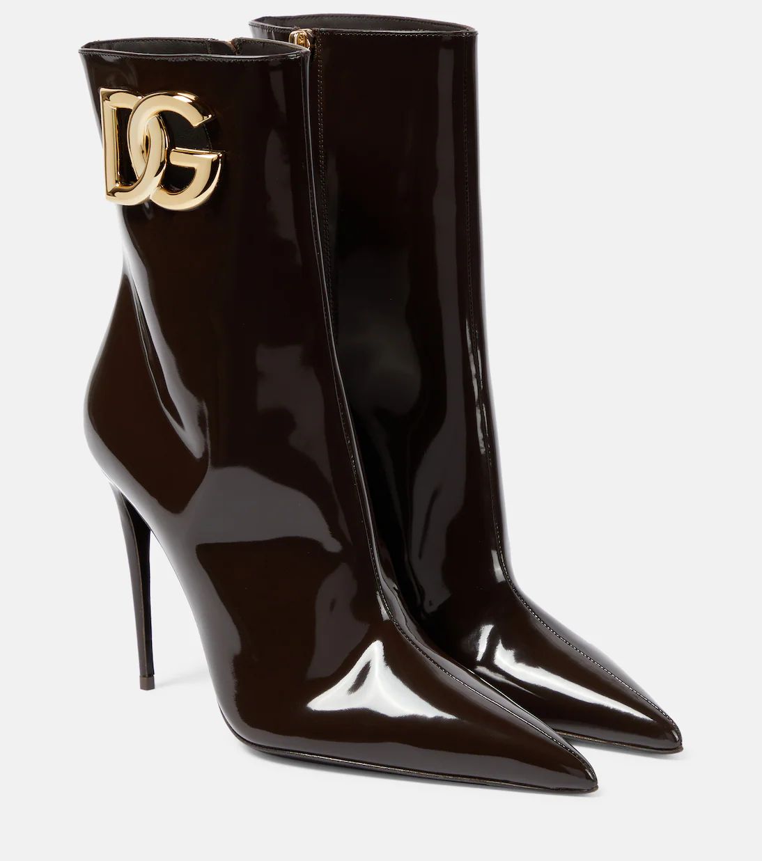 DG patent leather ankle boots | Mytheresa (US/CA)