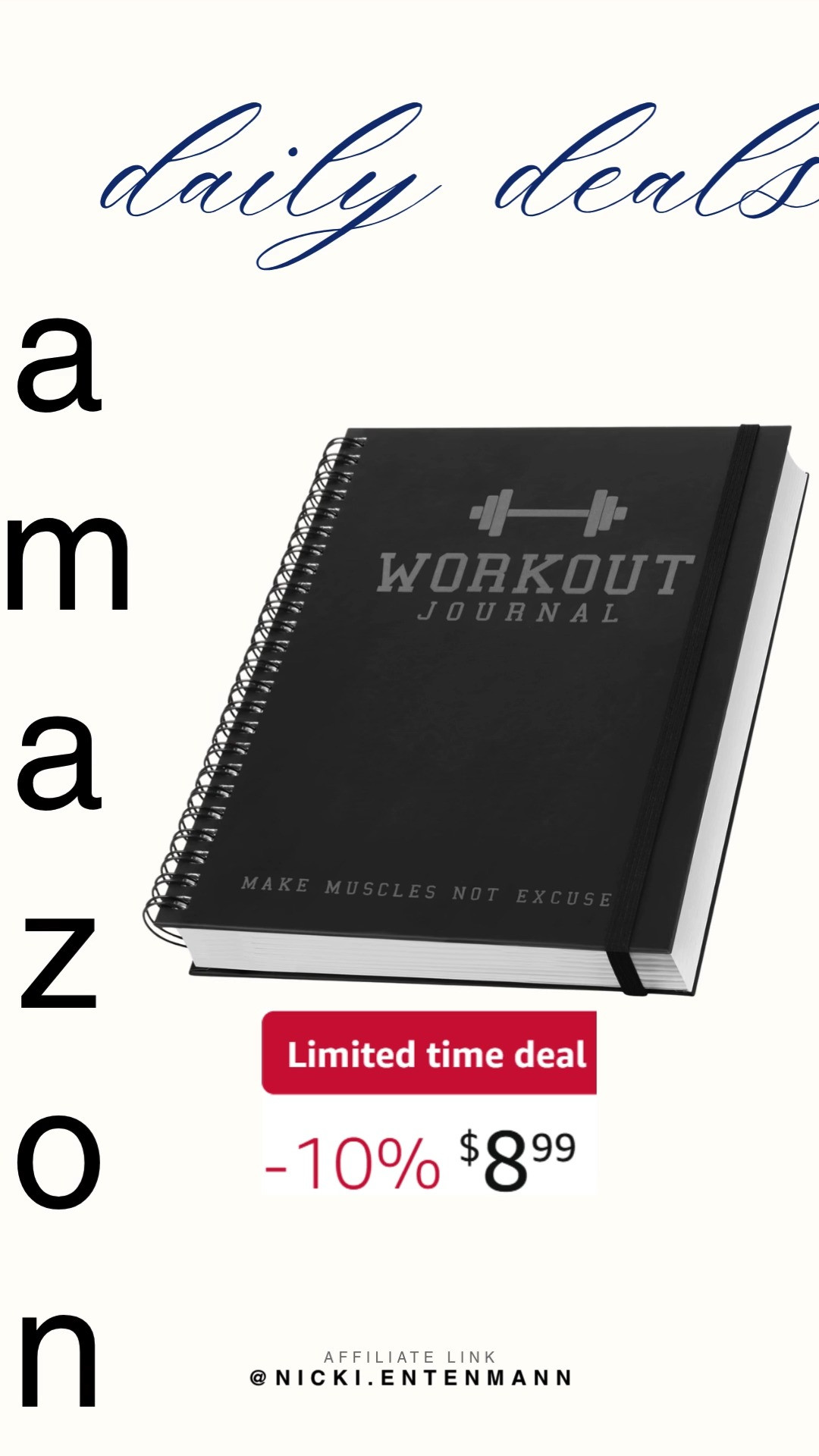 Track progress with Ultimate Workout Journal Fitness Training Planner for Men and Women crafted for motivation and results. Perfect for daily routines, it blends structure, focus, and confidence seamlessly. #workoutjournal #fitnessplanner #traininglog #fitnesstools #gymessentials #strengthtraining #homeworkout #exerciseplanner #amazonfinds #shoppingdeal 📓💪🔥 

 #LTKActive #LTKHome #LTKSaleAlert
