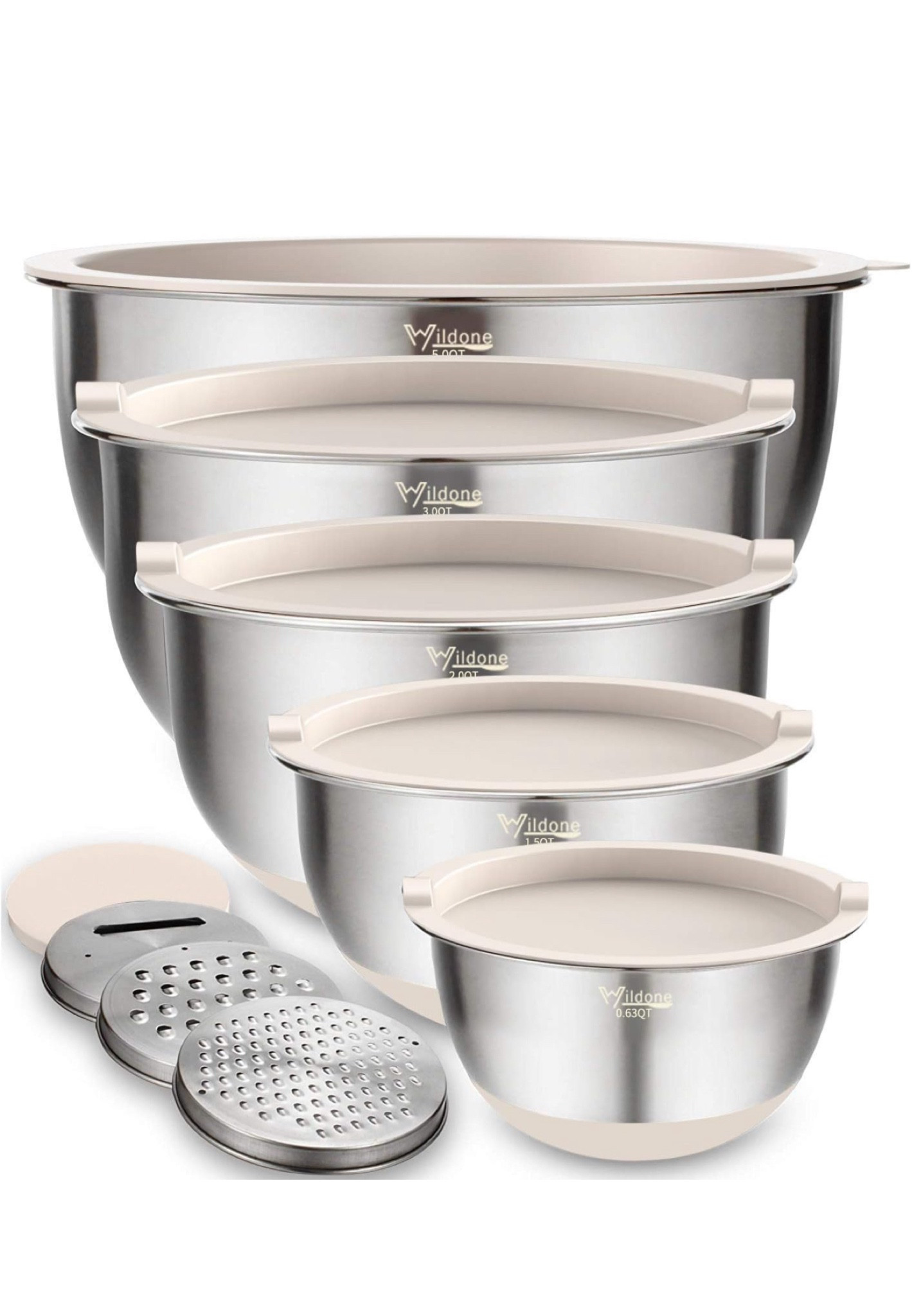 My favorite mixing bowls. I love how versatile these are with all the different grading options. 

#LTKFindsUnder50 #LTKFallSale #LTKHome