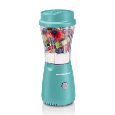 Hamilton Beach Personal Blender with Travel Lid Teal | Target