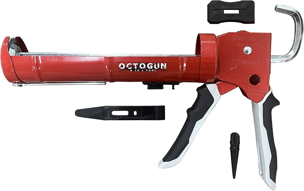 Newborn Octogun 930-GTD Drip-Free Caulking Gun - Gator Trigger Grip | Fits 1/10 Gallon Cartridge ... | Amazon (US)