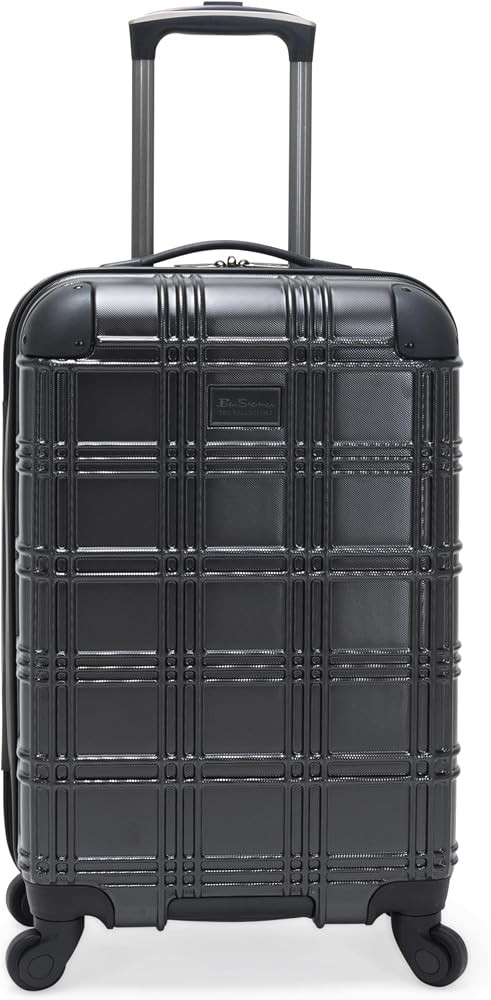 Ben Sherman Nottingham Lightweight Hardside 4-Wheel Spinner Travel Luggage, Charcoal, 20-Inch Car... | Amazon (US)