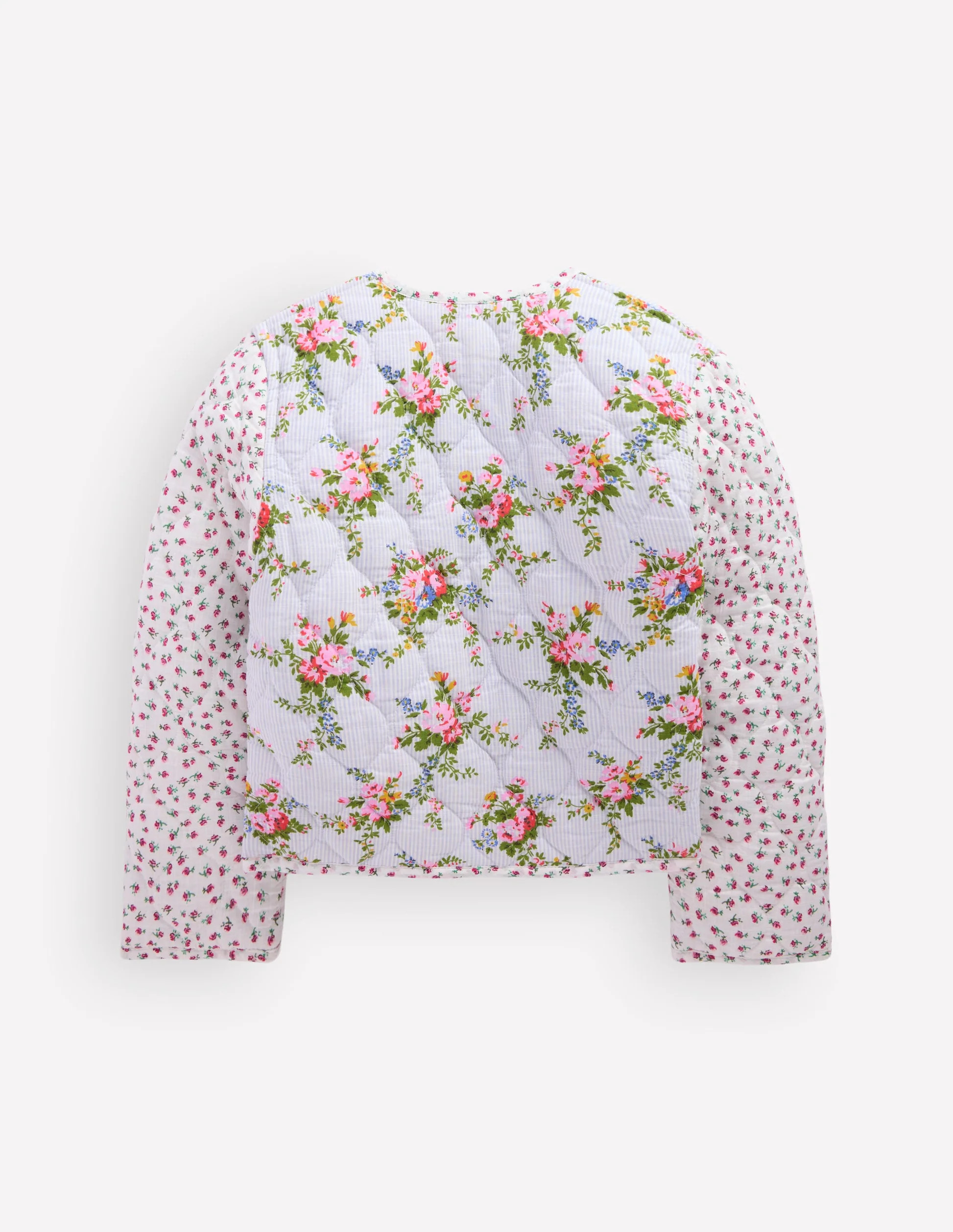 Reversible Quilted Jacket-Floral Hotch Potch | Boden (US)