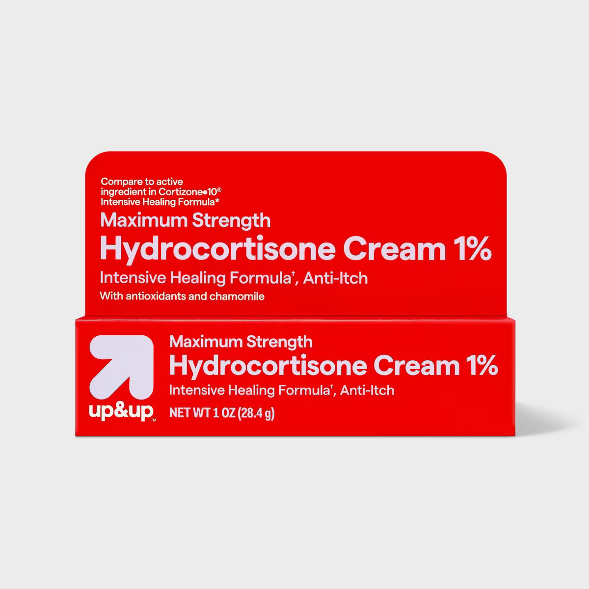 Anti-Itch 1% Hydrocortisone Maximum Strength Intensive Healing Cream - 1oz - up&up™ | Target