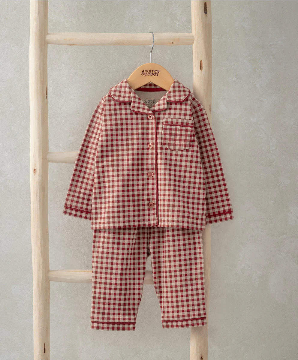 Jersey Check Pyjamas | Mamas & Papas