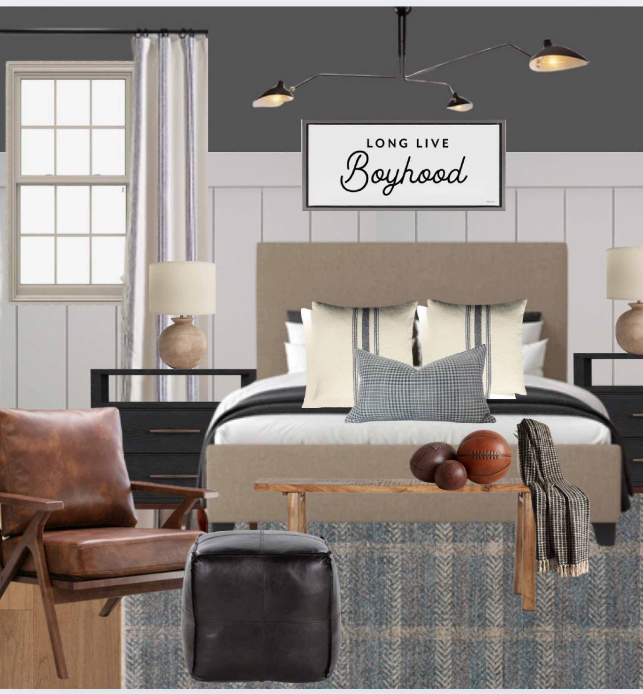 This bedroom is perfect for a teenage boy.

#LTKhome