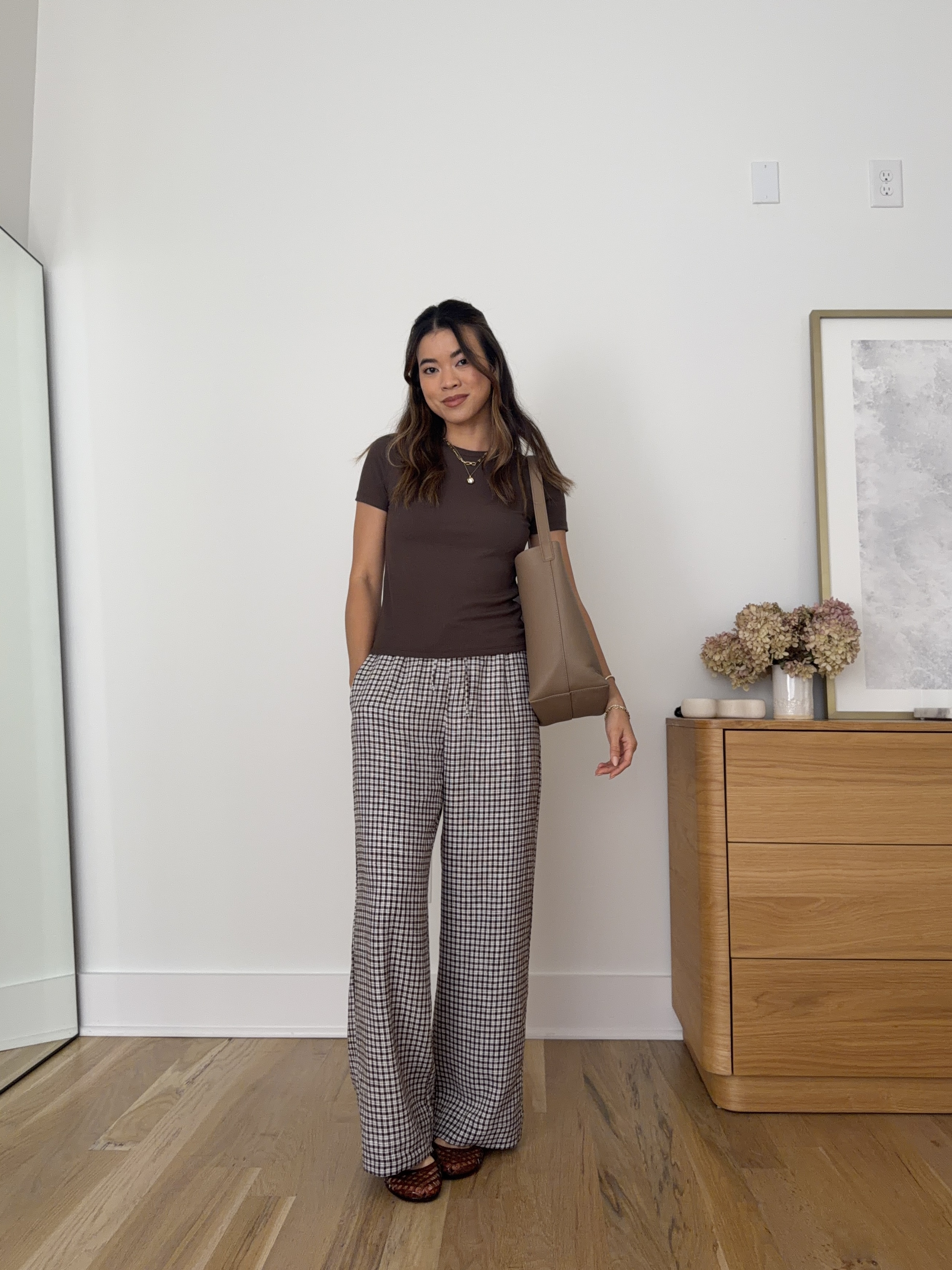 I love brown for fall! These @abercrombie pants come in short inseams.
Use my Abercrombie stackable discount code AFCHLOE for an additional 15% off. Be sure to shop the Abercrombie denim sale 25-50% off all jeans & 20% off almost everything else now until Aug 10th!

Sizing info:
-Abercrombie A&F Gemma Linen-Blend Wide Leg Pull-On Pant (Size XXS Short in Brown Plaid)
-Abercrombie Modal-Blend Lounge Rib Baby Tee (Size XS in Brown)


Petite style, petite fashion, mom outfit, mom style, petite pants, petite outfit ideas, petite outfits, best pants for petite, petite gingham pants, spring style, spring outfits, vacation outfits, summer outfits, fall pants, autumn top, petite fall outfits, abercrombie pants, fall sale, Abercrombie sale, sale,

Denim Promo: *Offer valid online only August 5, 2026 to August 10, 2026 in US/CA. Excludes clearance. Online price reflects discount.
Extra 20% Off: *Offer valid in stores and online August 5, 2026 to August 10, 2026 in US/CA. Exclusions apply as indicated. Online price reflects discount.
Promo Code: *Use code AFCHLOE to get an additional 15% off almost everything in stores and online at checkout from August 5, 2026 to August 10, 2026 in US/CA. Exclusions apply. See details online.

#LTKootd #LTKSeasonal #LTKSaleAlert
