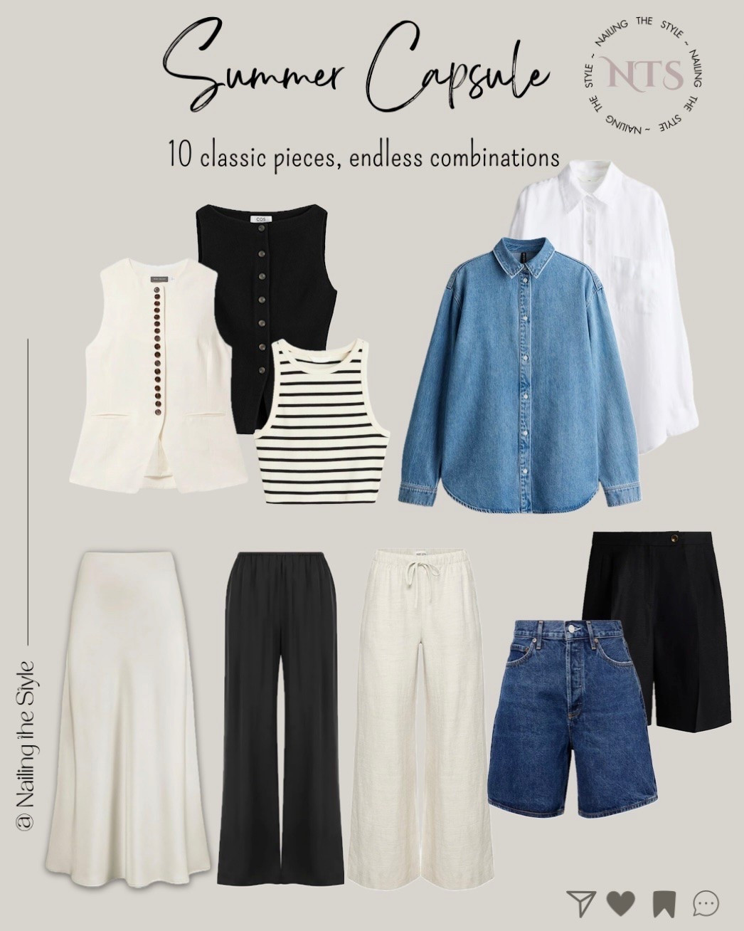 ✨Summer Capsule: 10 classic pieces✨

#LTKsummer #LTKstyletip
