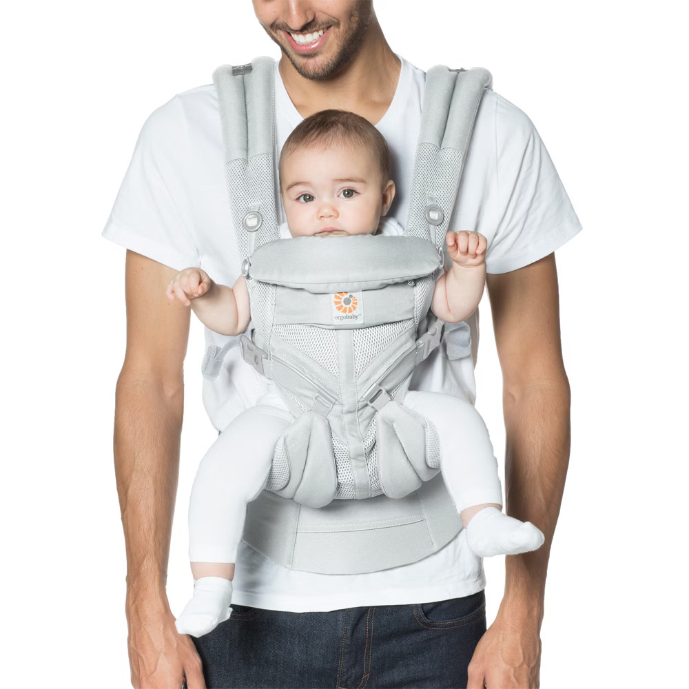 Ergobaby Omni 360 Cool Air Mesh All Carry Positions Baby Carrier - Pearl Gray | Target