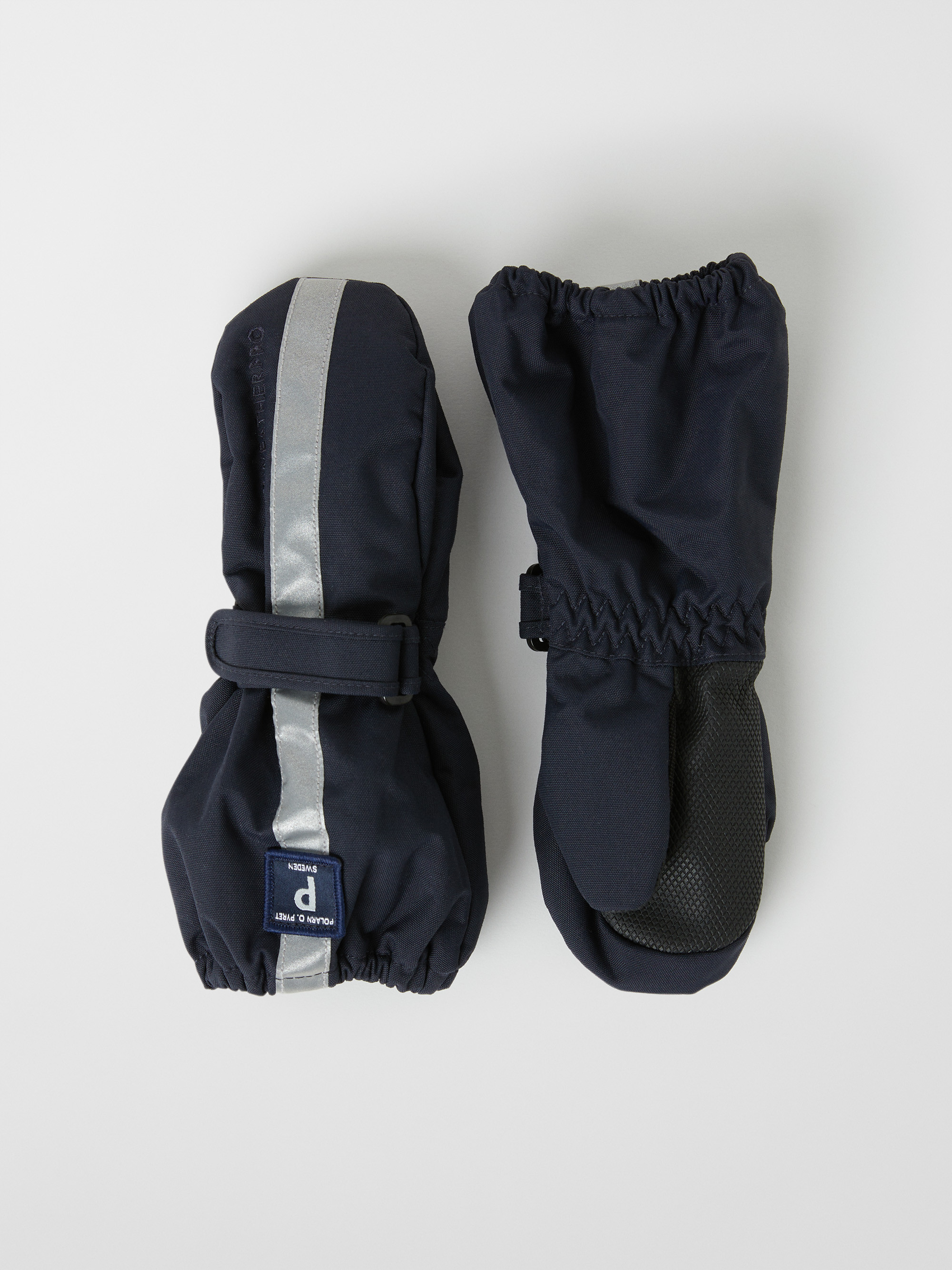 Padded gloves - Dark navy | Polarn O Pyret