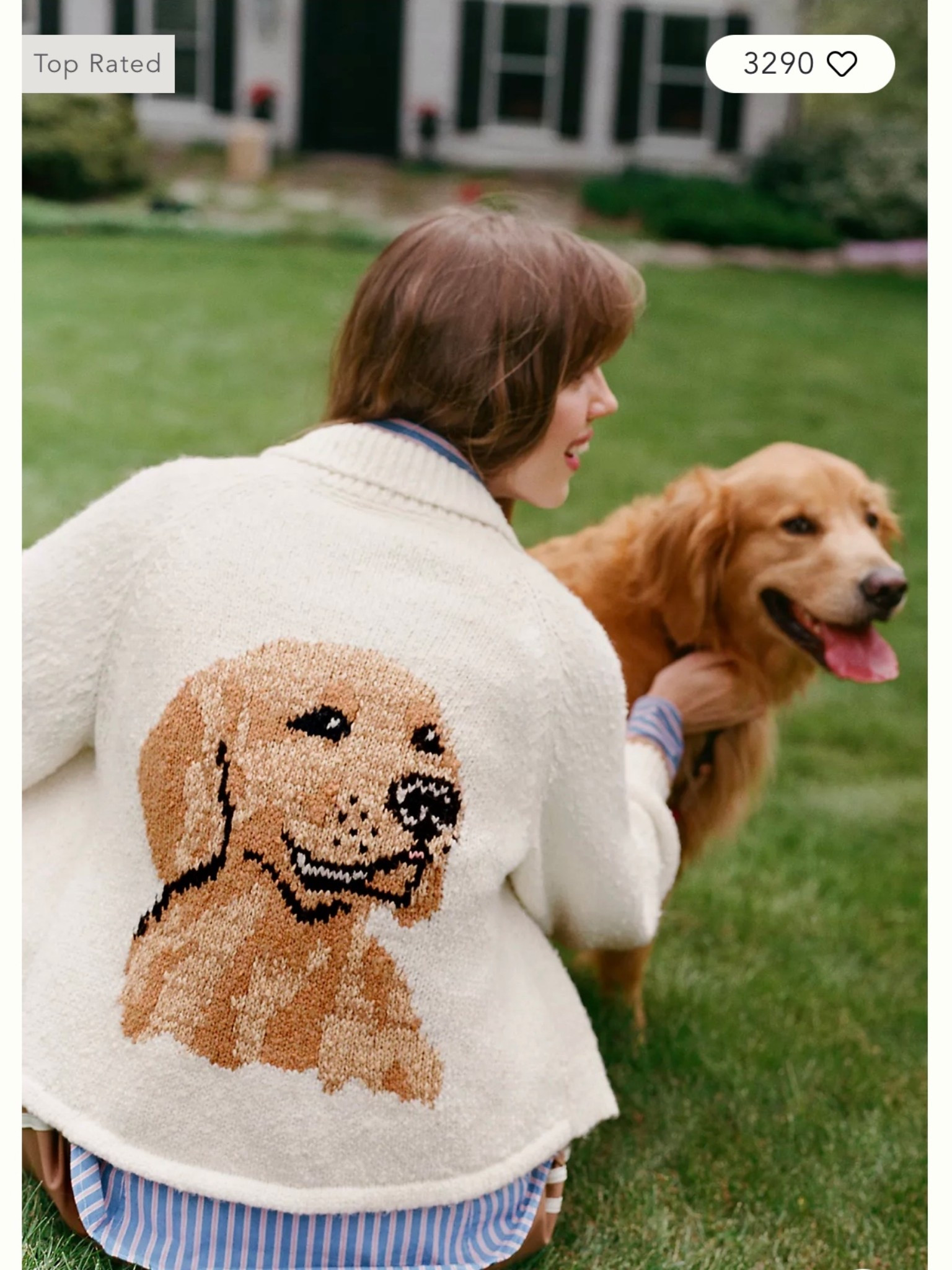 Golden retriever fall sweater 🐶🐾

#LTKSeasonal #LTKHalloween #LTKU