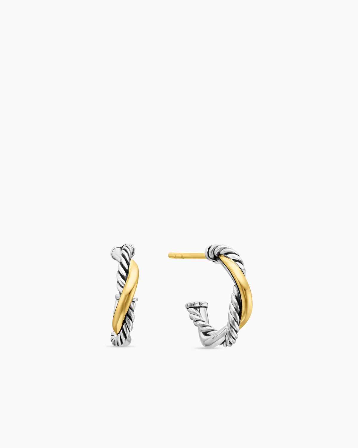 Petite Infinity Huggie Hoop Earrings | David Yurman
