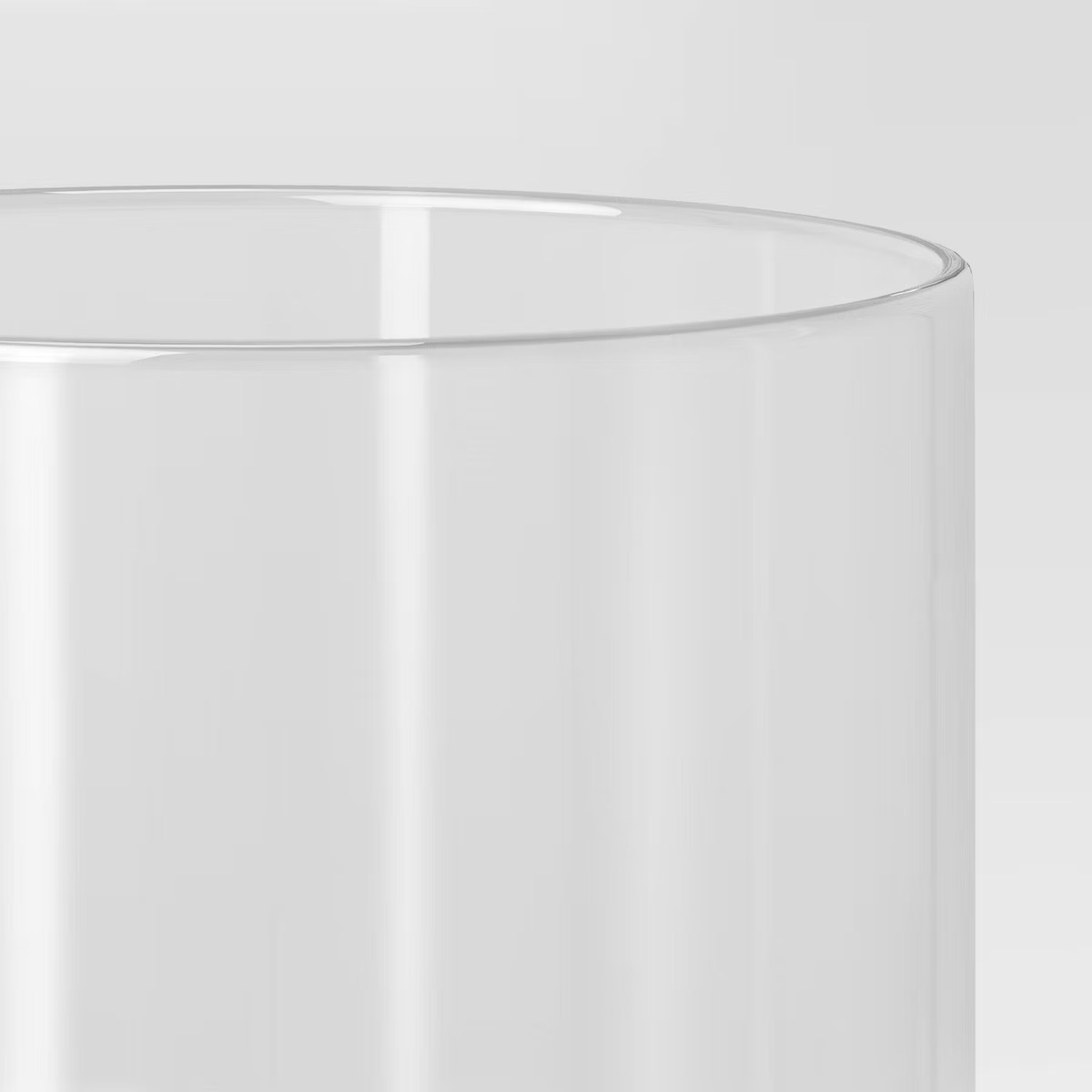 8" x 6" Glass Vase - Threshold™: Contemporary Cylindrical, Tabletop Decor, Watertight | Target