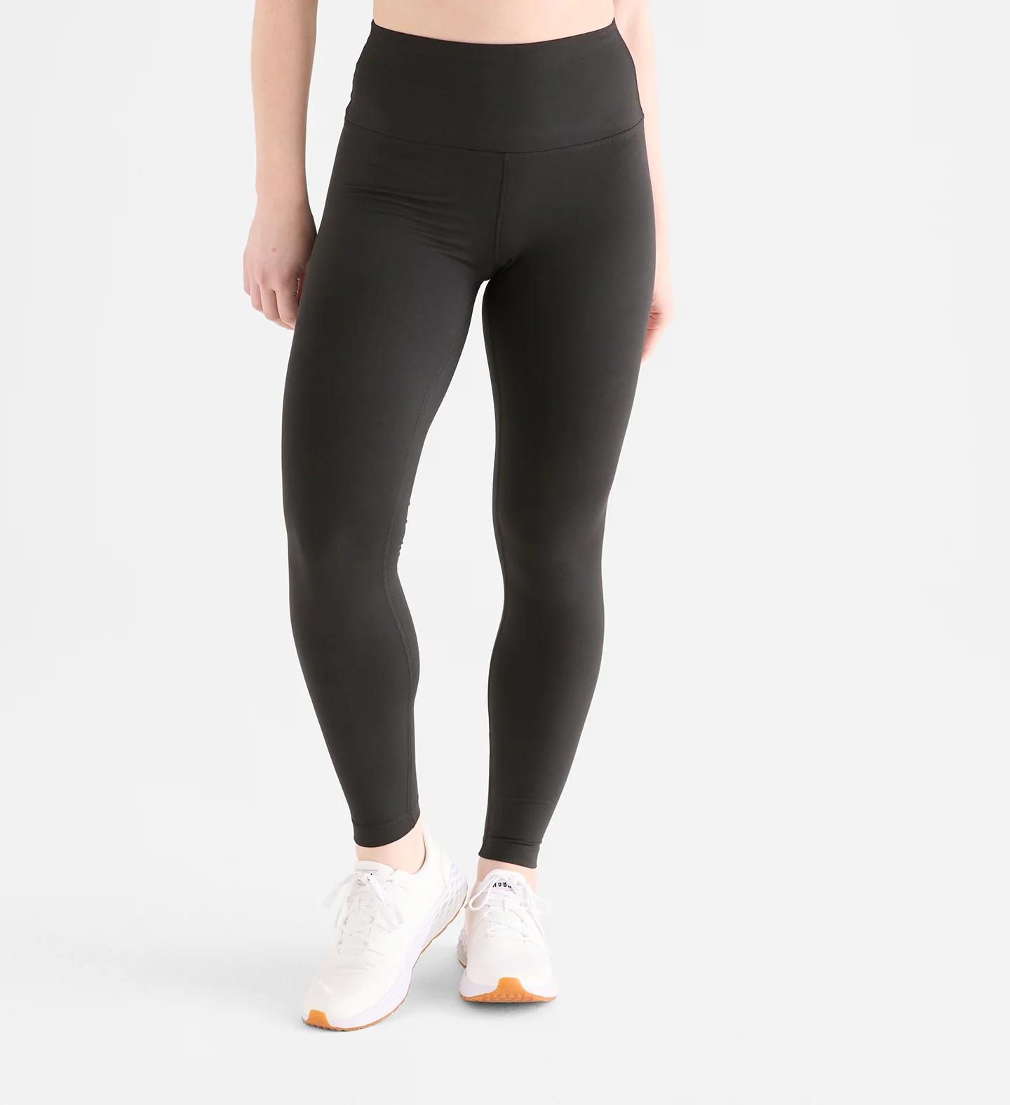 WOMEN'S HIGH-RISE MATTE TIGHT 28" | BLACK MATTE | NOBULL | NOBULL