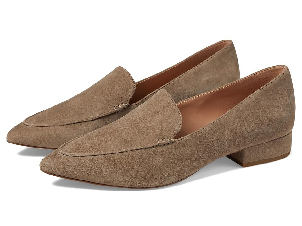 Cole Haan Valantina Loafer Women's Flat Shoes Irish Coffee Suede : 8 B - Medium, Leather | Zappos