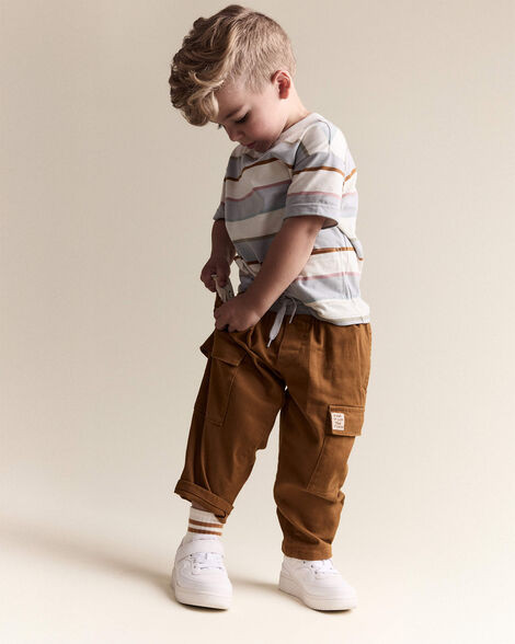 Toddler Boy Cargo Pant - Cinnamon | Carter's Inc