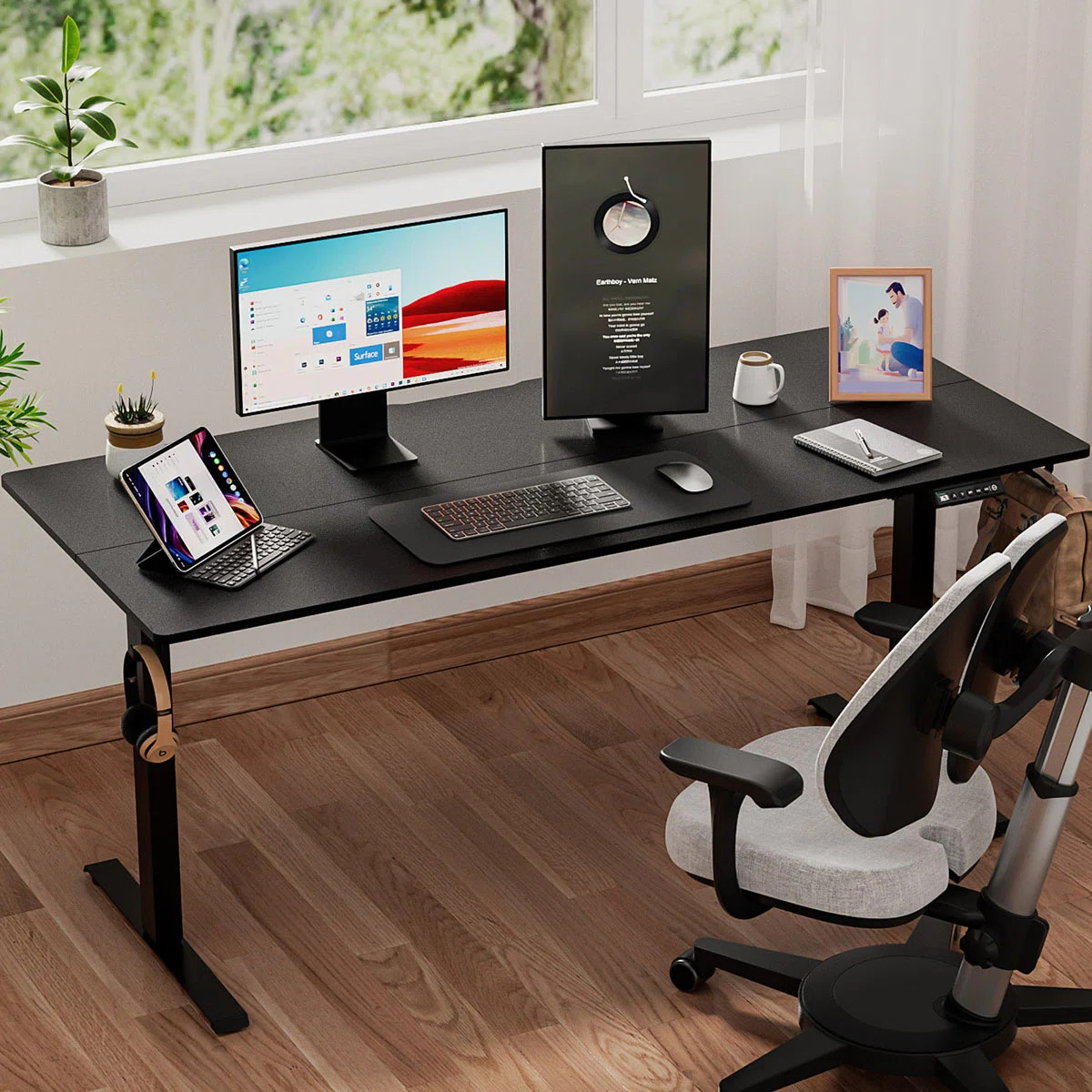 Standing Desk Max – Adjustable Height Home Office Desk | Wayfair North America