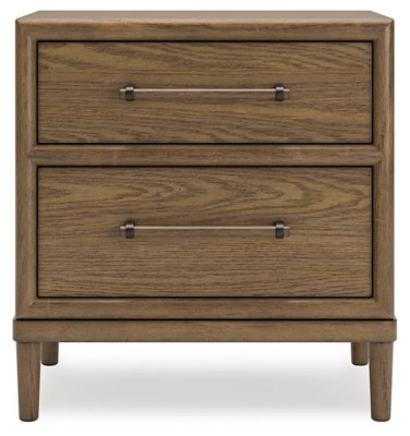 Roanhowe 26" 2 Drawer Charging Nightstand | Ashley Homestore