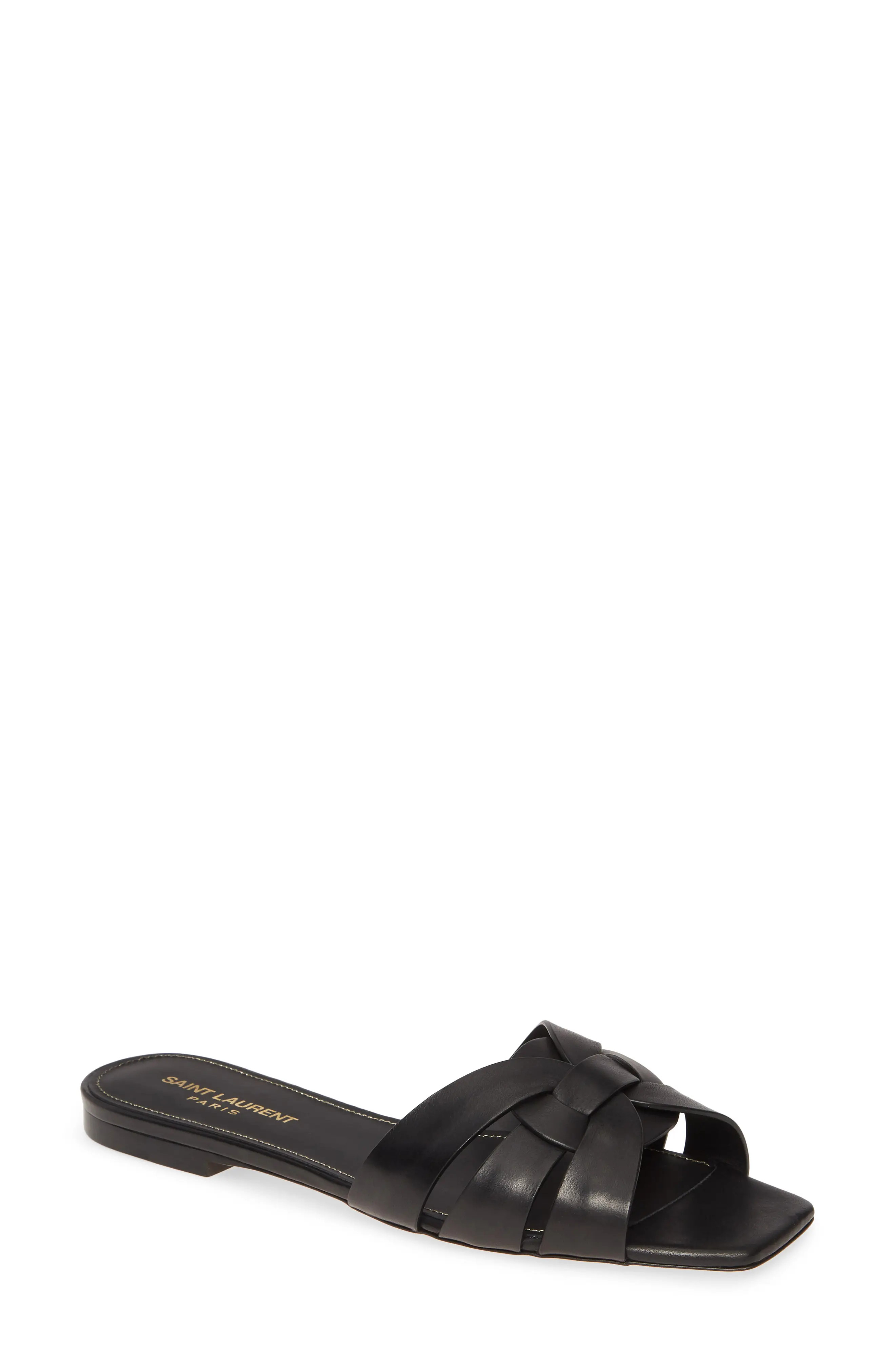Saint Laurent Tribute Nu Pieds Slide Sandal (Women) | Nordstrom | Nordstrom