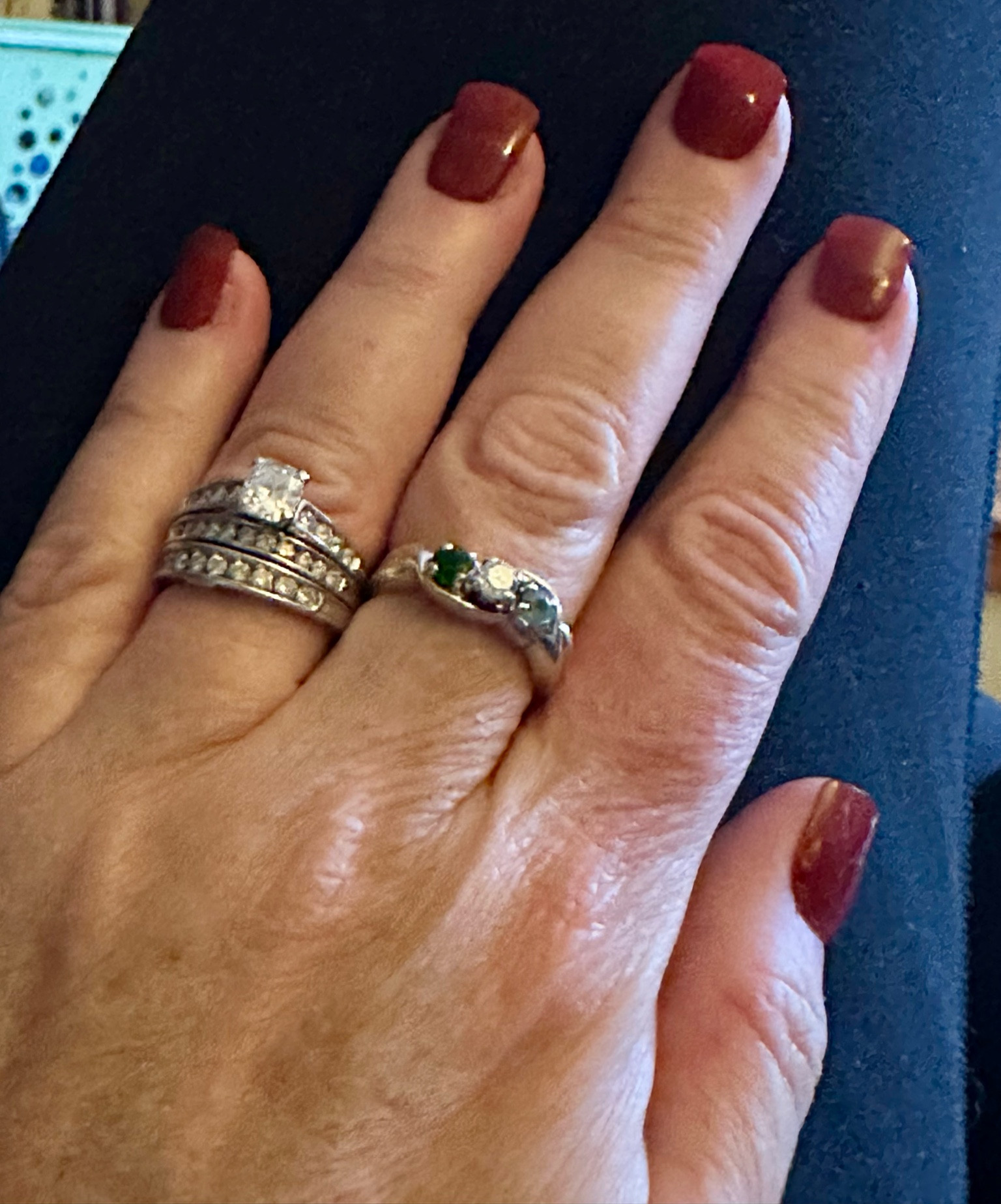 I thought I would try some gel nail wraps .  I purchased these on Amazon as well as the UV light .  
Super easy to apply !  
Already painted . Just stick
On and cure under the light .  
They come off super easy and don’t ruin your nail .  Win win!! 

Gel nail wraps @amazon
UV light @amazon

#beautifulnails
#gelnails
#pretty
#doityourself
#alreadypainted
#juststickon
#uvlightcured
#quickfix
#fashionablesixties


#LTKbeauty #LTKcanada