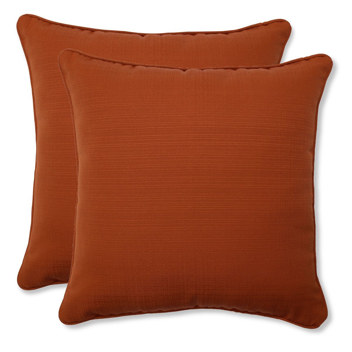 18.5"x18.5" Fresco 2pc Square Outdoor Throw Pillows - Pillow Perfect | Target