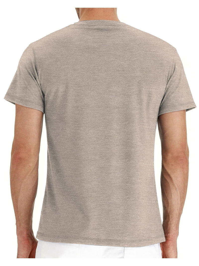 JWD Classic henley style Three button henley closure, Mens Henley Short Sleeve T-Shirt Cotton Cas... | Walmart (US)