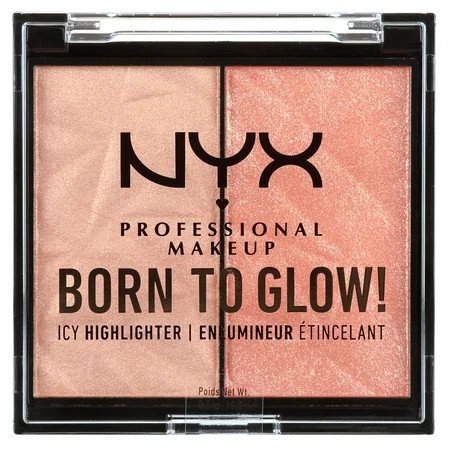 NYX Professional Makeup Born to Glow Highlighter Duo High Key Flex 0.07 oz | Walmart (US)