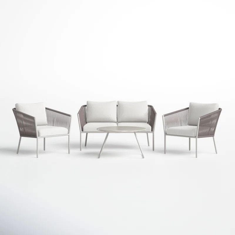 Desert Springs 4 - Person Seating Group with Cushions | Wayfair North America