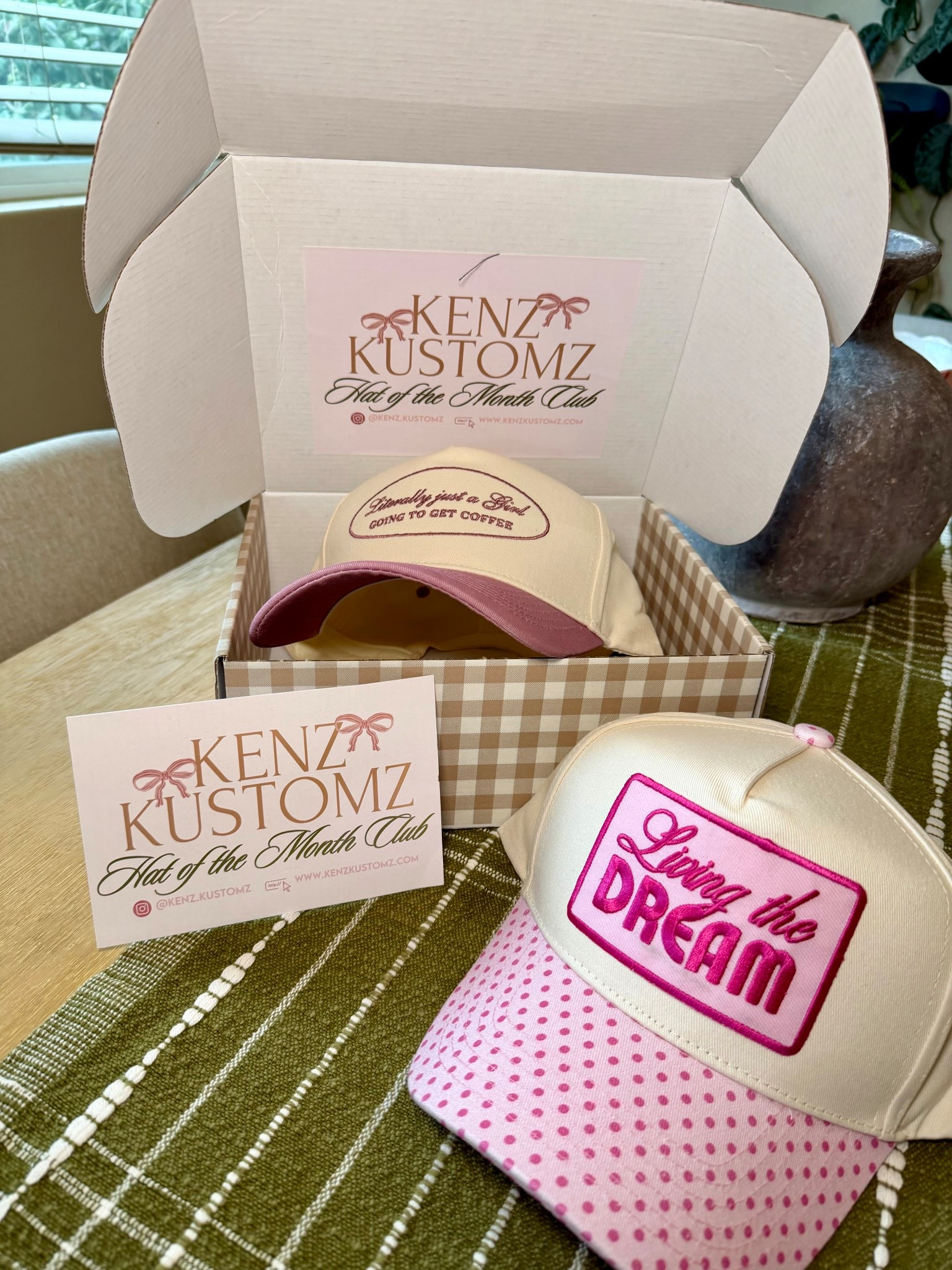 The cutest club to be in! Hat of the month!