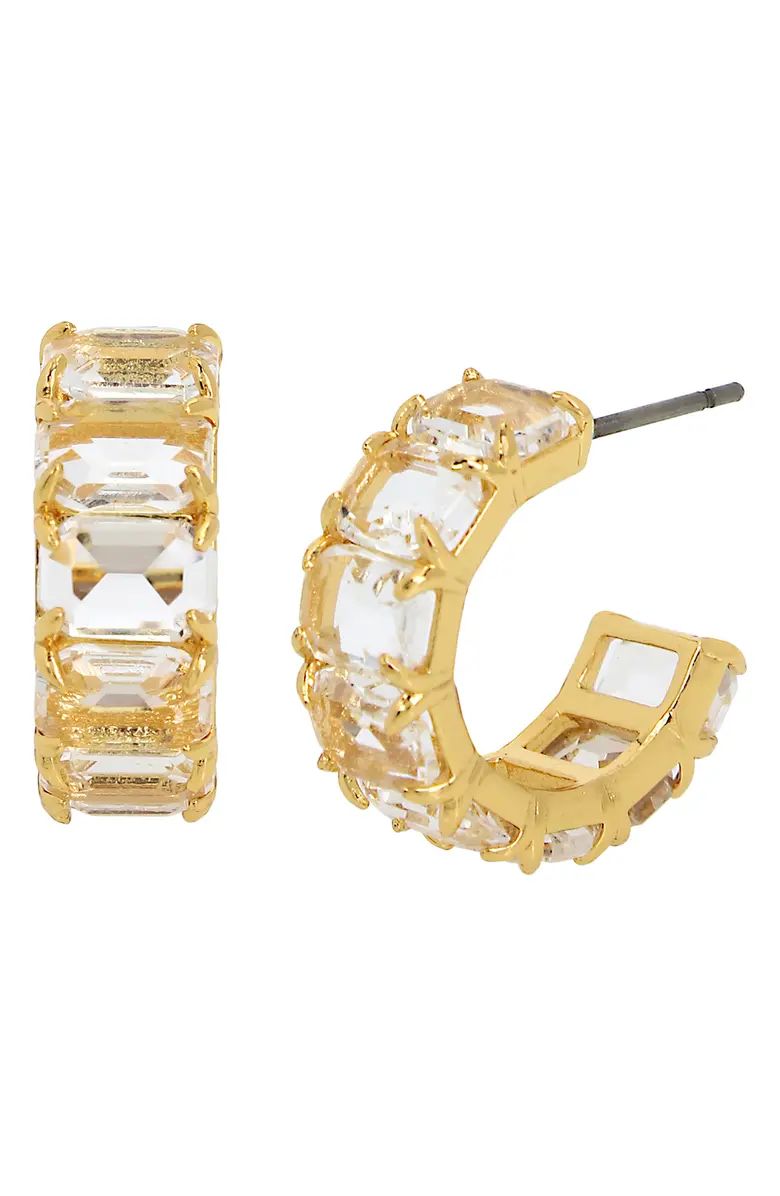 Cubic Zirconia Huggie Hoop Earrings | Nordstrom