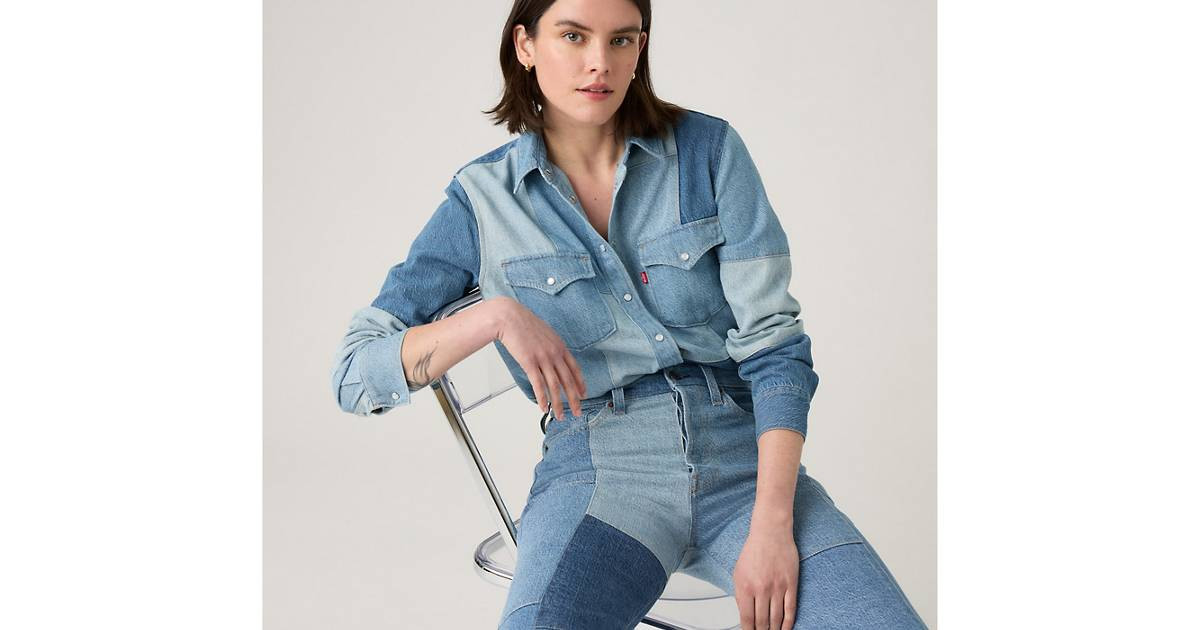 Patchwork Iconic Western Shirt - Multi-color | Levi's® US | Levi's US