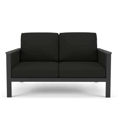 Townsend 55'' Wide Outdoor Loveseat with Sunbrella® Cushions | Wayfair North America