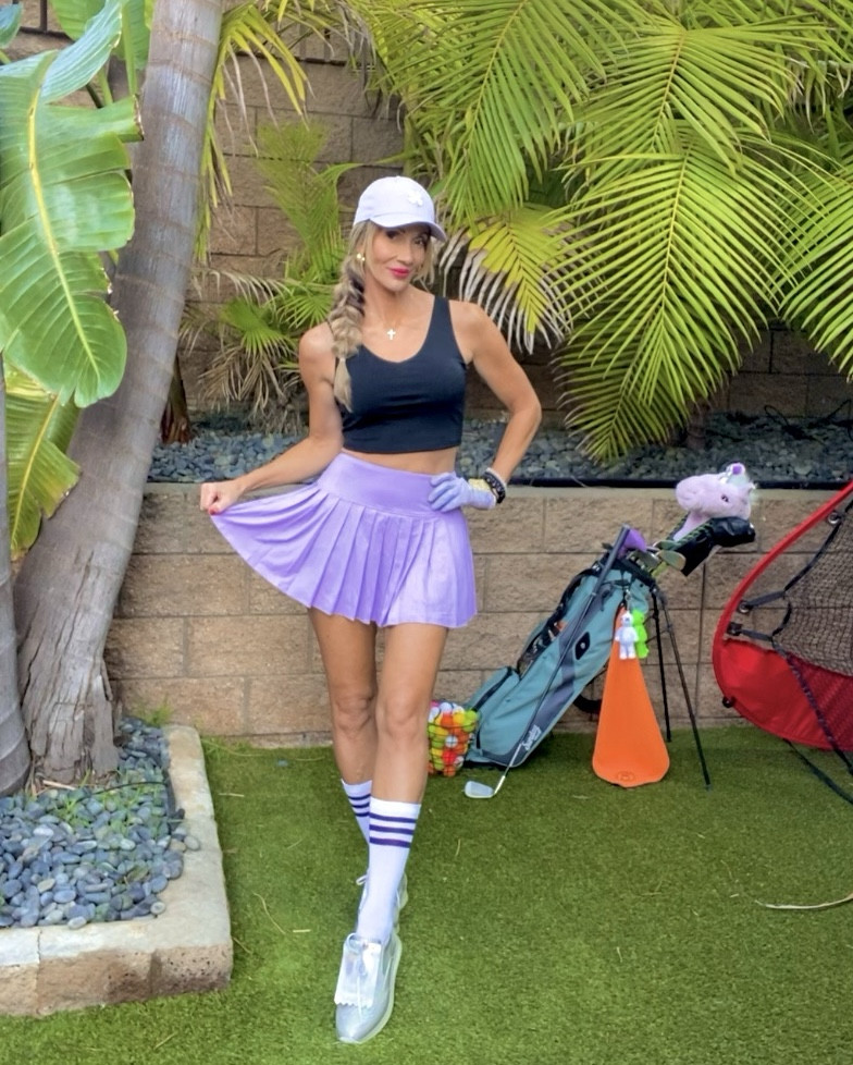 Golf outfit for on or off the course💜
Top-SML
Skirt-SML
Jacket-SML 
From pinSpark
#golf

#LTKFindsUnder100 #LTKTravel #LTKActive