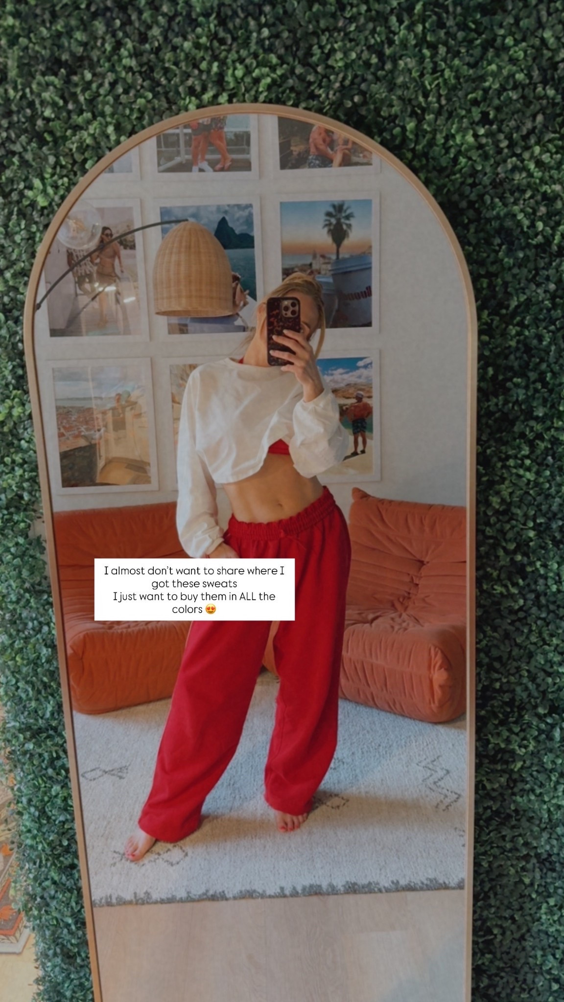 My favorite workout influencer had these sweats and now I’m obsessed! The perfect baggy sweat pant, not too thick not too thin it’s the perfect material. It even has a bungee at the bottom if you wanted to tighten the bottoms into joggers. Perfection 
I bought a small and XS I love how both fit 

#LTKootd #LTKActive #LTKfitnessgoals