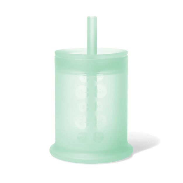 Olababy Training Cup with Straw + Lid - Mint - 5oz | Target