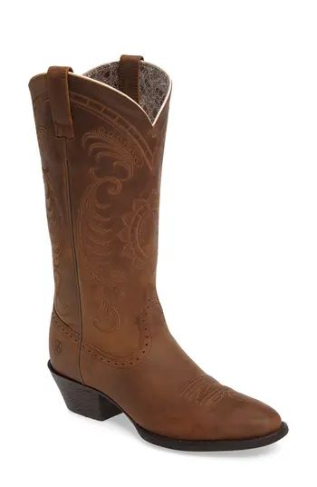 Women's Ariat New West Collection - Magnolia Western Boot, Size 5.5 M - Brown | Nordstrom