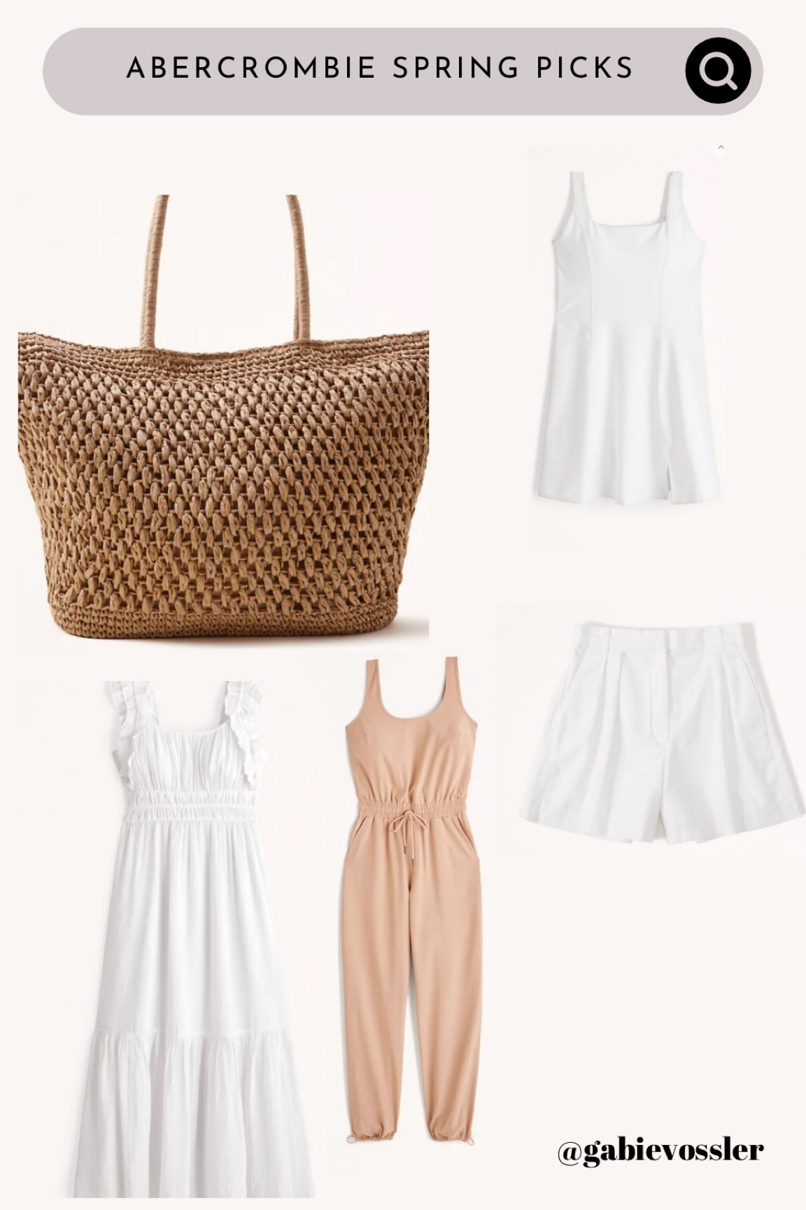 My Abercrombie spring picks for vacation! #disneyoutfit #traveloutfit #beachoutfit #neutraloutfit #abercrombie 

#LTKsalealert #LTKunder100 #LTKFind