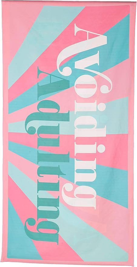 KATYDID Quick Dry Microfiber Beach Towel – 63” x 31” Towels, Cute Summer Vacation Designs ... | Amazon (US)