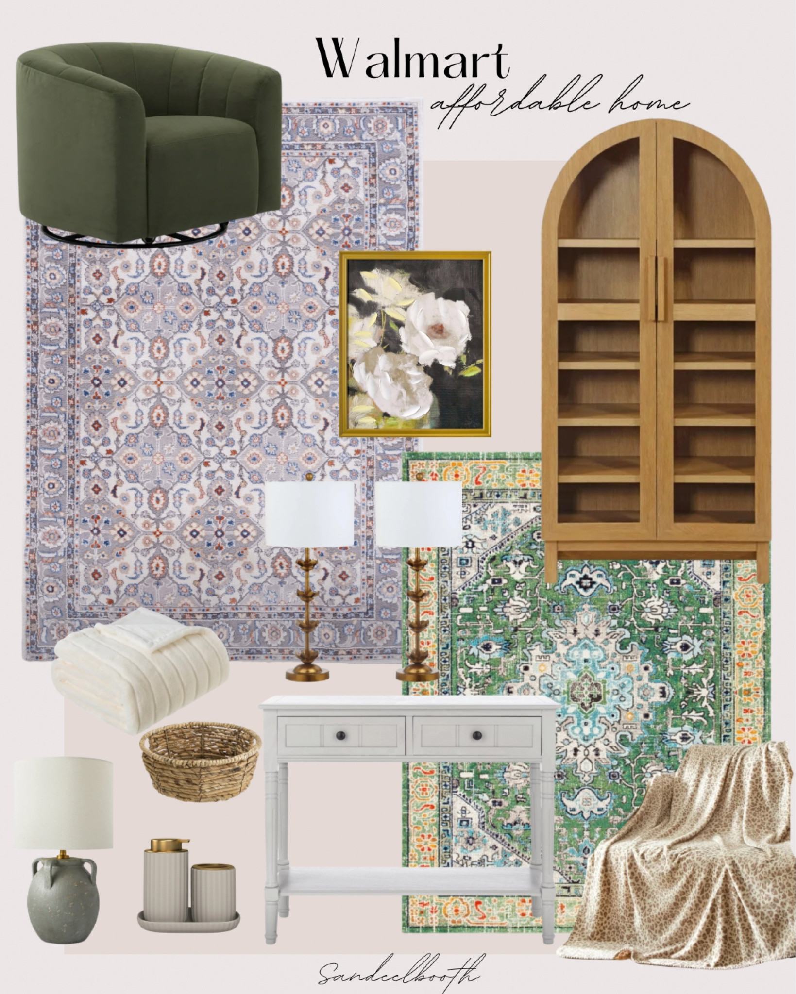 Walmart home decor and furniture under $400 🩷

Arched wood cabinet, area rug, throw blanket, table lamp, wall art, bedroom, living room, chair, 

#LTKHome #LTKFindsUnder100 #LTKFamily