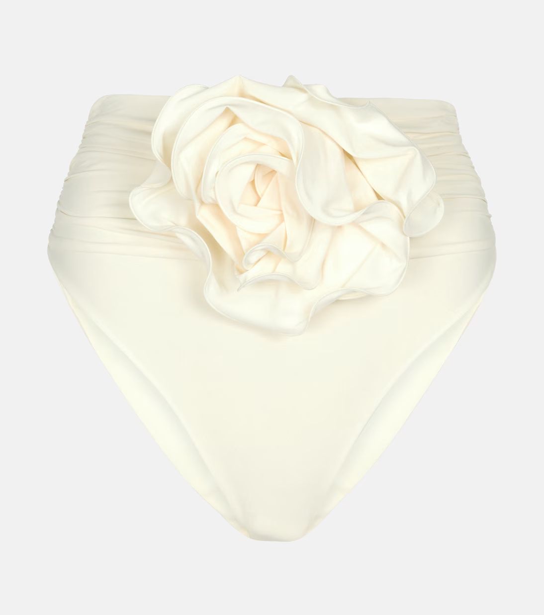 Floral-appliqué high-rise bikini bottoms | Mytheresa (US/CA)