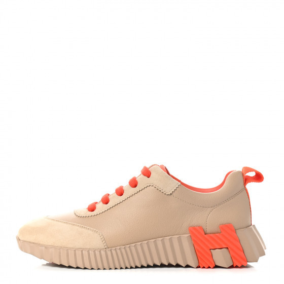 HERMES

Goatskin Suede Goatskin Bouncing Sneakers 36 Beige Sarrasin | Fashionphile