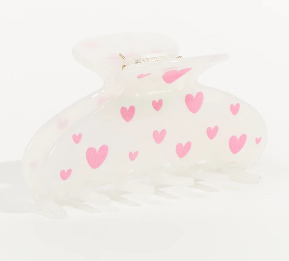 Pink heart clip #clips #clawclips #valentinesday #valentinesstyle #accessories 

#LTKstyletip #LTKGiftGuide #LTKSeasonal