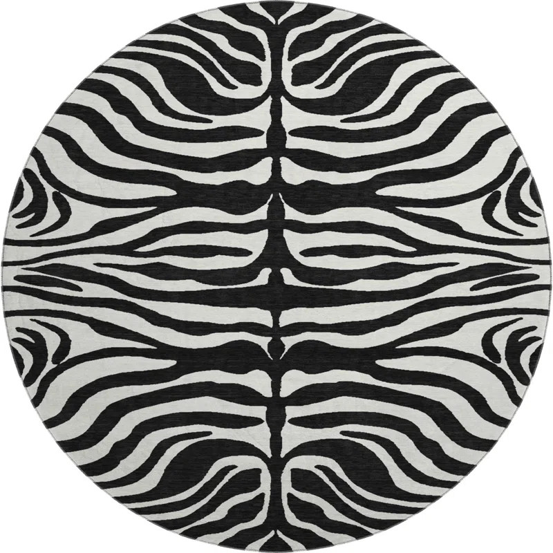 Premium Machine Washable Goulven AMF1042 Animal Print Rug | Wayfair North America