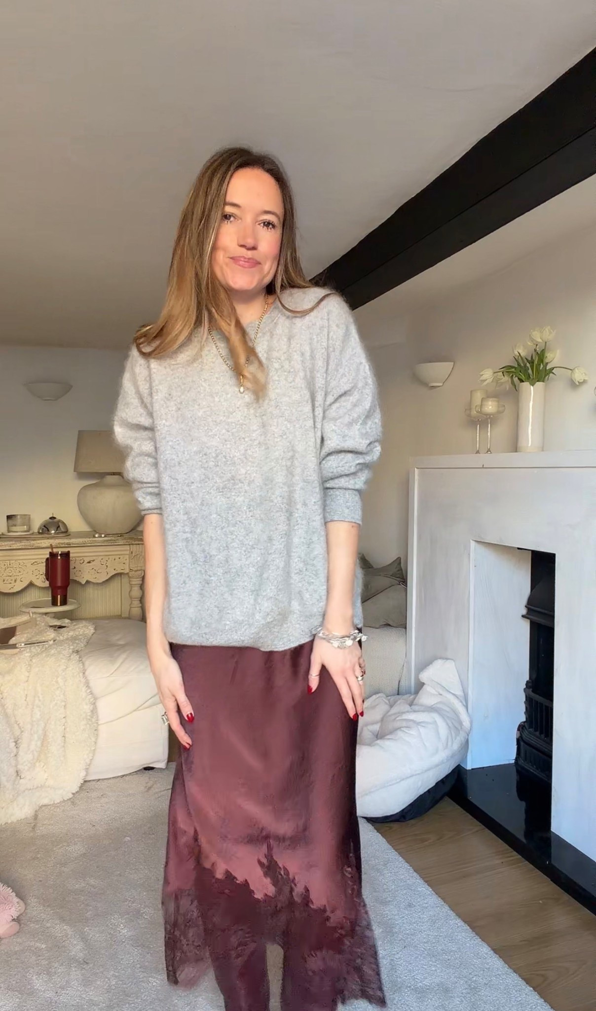 A little grey and burgundy outfit inspo ♥️🩶

Full look on my IG x 

#LTKstyletip #LTKdatenight #LTKwinter