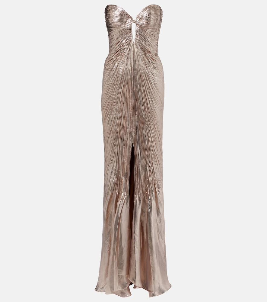 Maria Lucia Hohan Mirren silk-blend chiffon bustier gown | Mytheresa (US/CA)