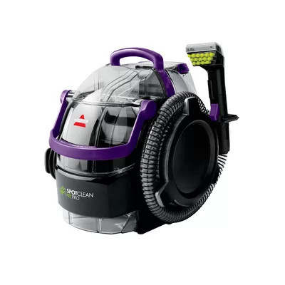 BISSELL SpotClean Pet Pro Portable Carpet Cleaner, 2458, Grapevine Purple, Black | Wayfair North America