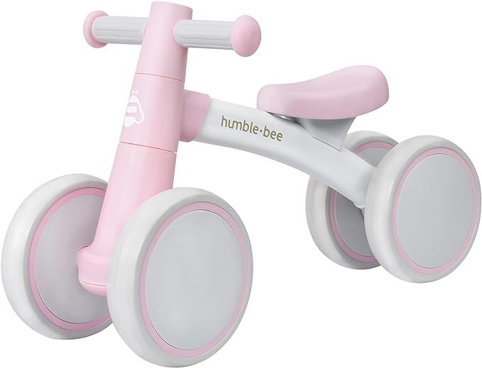 HUMBLE-BEE Baby Balance Bike Toy 10-24 Months Cute Toddler First Bike, Gifts for 1 Year Old Girls... | Amazon (US)