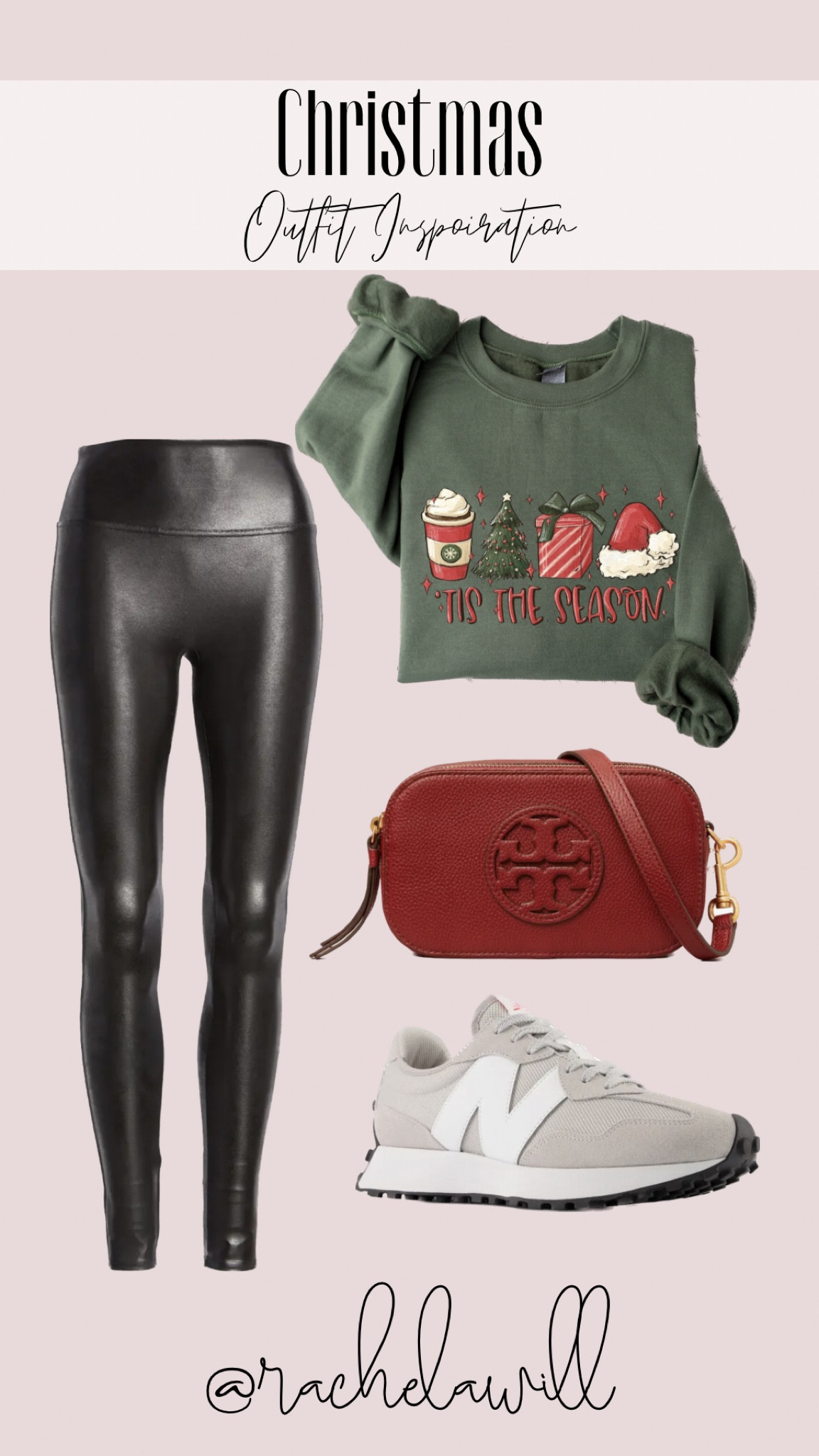 A cute on the go outfit perfect for the holidays 🎄 This sweatshirt is also on major sale 🚨

These are my GO TO leggings I wear them all the time! 

#spanx #leatherleggings #christmassweater #christmasoutfit #casualoitfit #christmas 

#LTKHoliday #LTKSeasonal #LTKCyberWeek